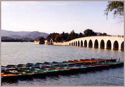 Kun Ming Lake and Marble Stone Bridge