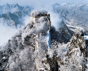 Great Wall In Snow